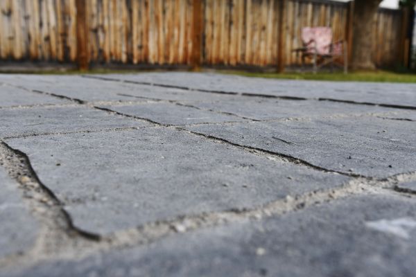 Sunken Patio Repair in Bay City